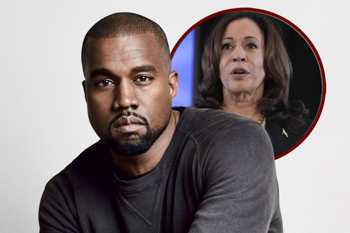 Kanye West lanza insulto subido de tono a Kamala Harris; “no me acuesto con perdedoras”