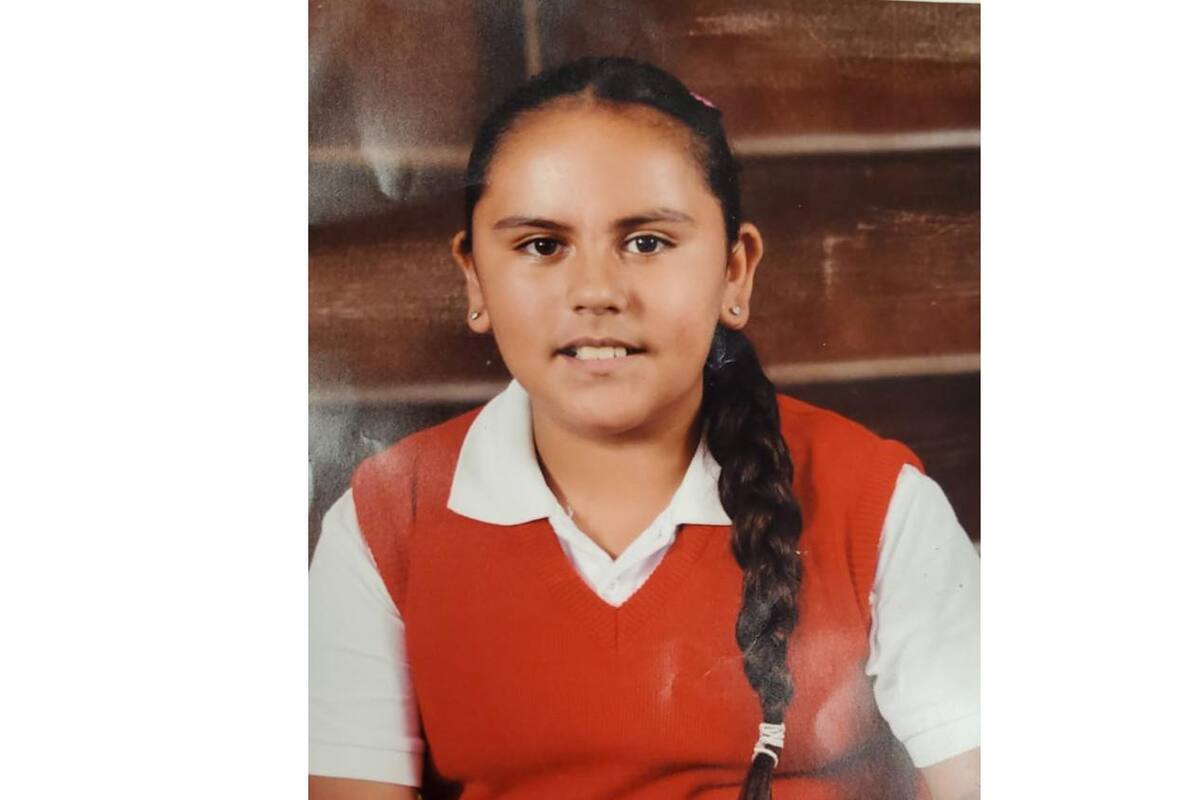 Daniela Martínez Niño, de 14 años está desaparecida desde el 1 de diciembre