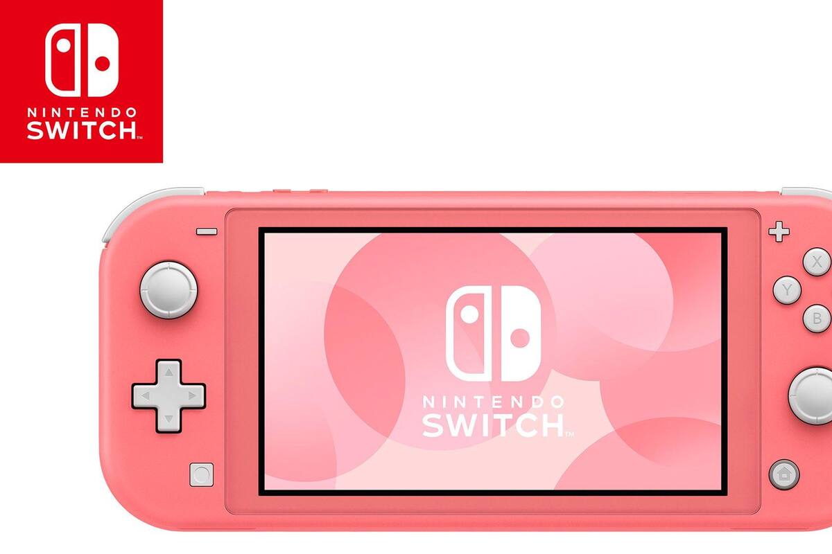 Nintendo Switch Lite disponible en color coral