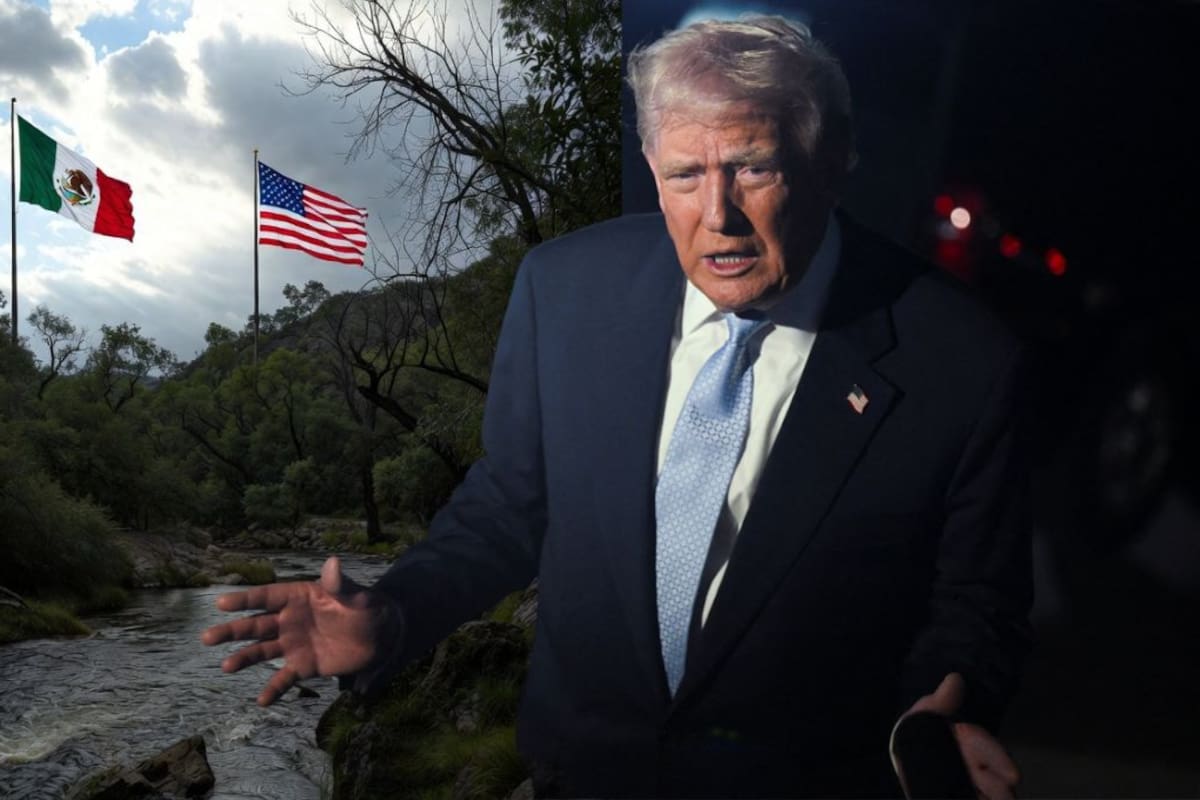 Trump exige a México resolver “inmediatamente” el problema del agua, asegura “es una verdadera amenaza” para todo Estados Unidos