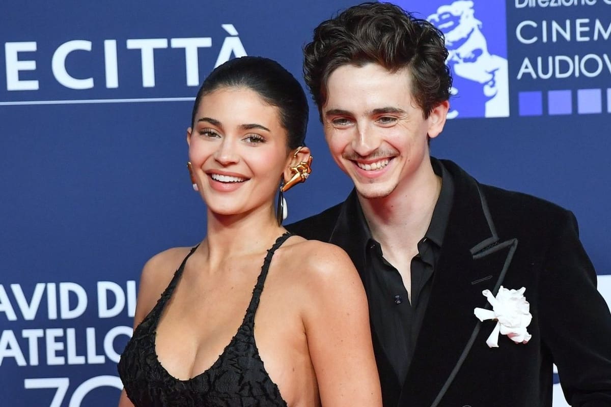 Timothée Chalamet y Kylie Jenner hacen su debut como pareja en alfombra roja
