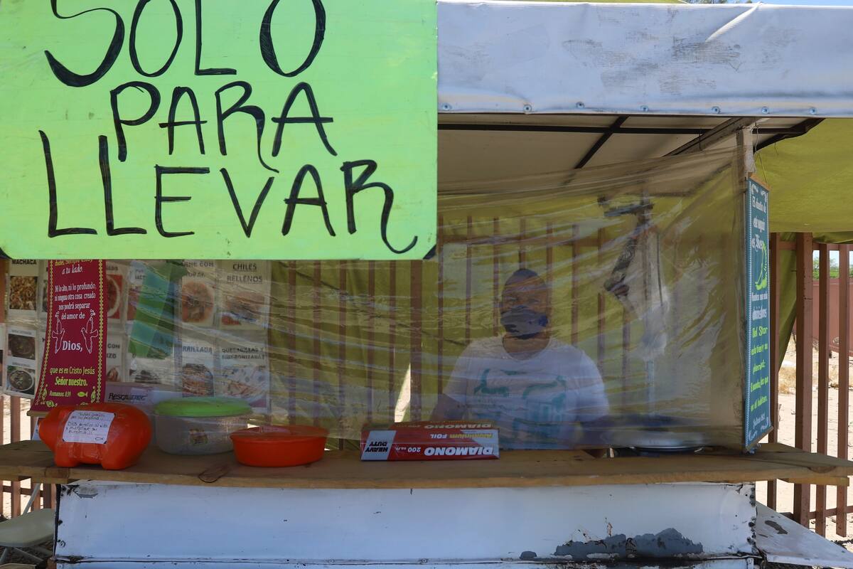 Ambulantes solamente ofrecerán comida para llevar