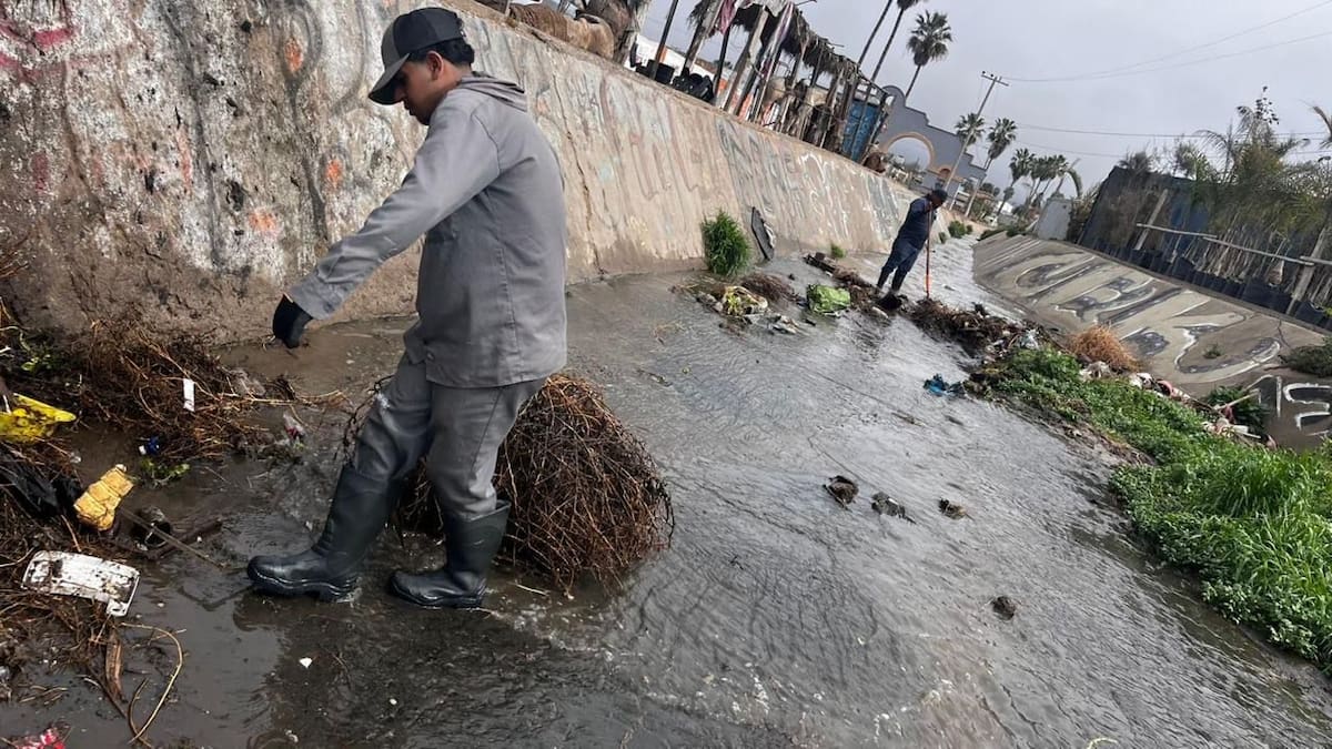 Se informó que los arroyos están libres de basura y que la maquinaria está disponible para atender cualquier emergencia. Foto: Cortesía