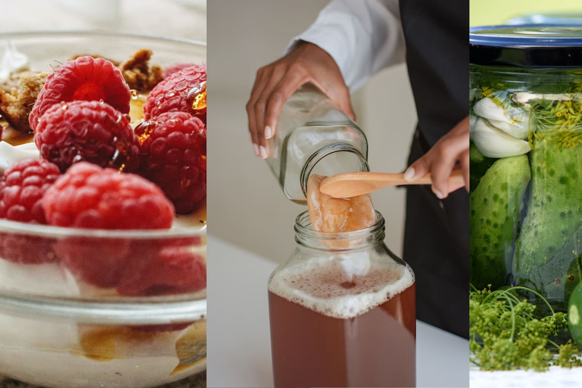 Estos son algunos alimentos ricos en probióticos que puedes incorporar a tu dieta