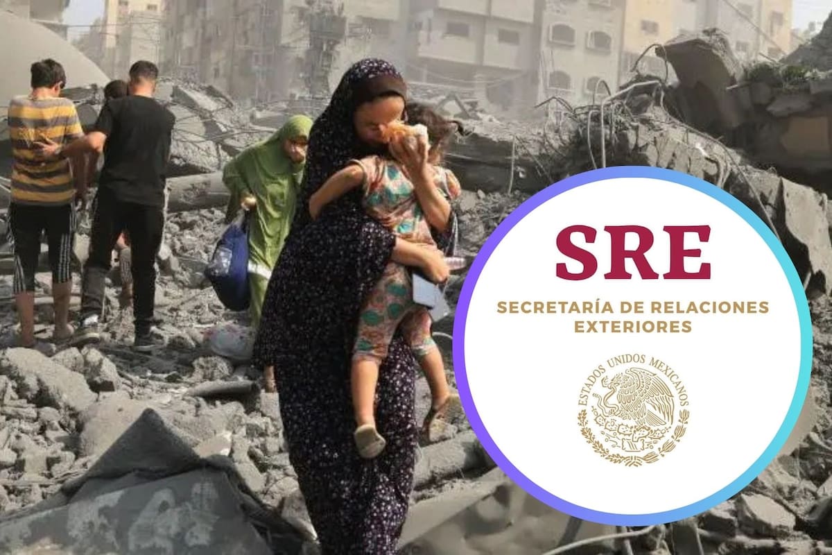 México se suma al llamado de la ONU para permitir ayuda humanitaria en Gaza