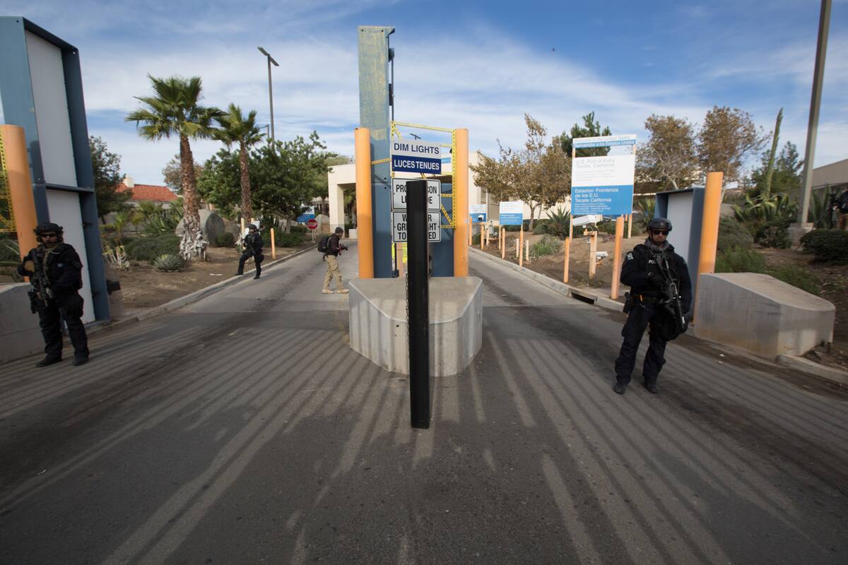 Garita de Tecate será reabierta mañana sábado