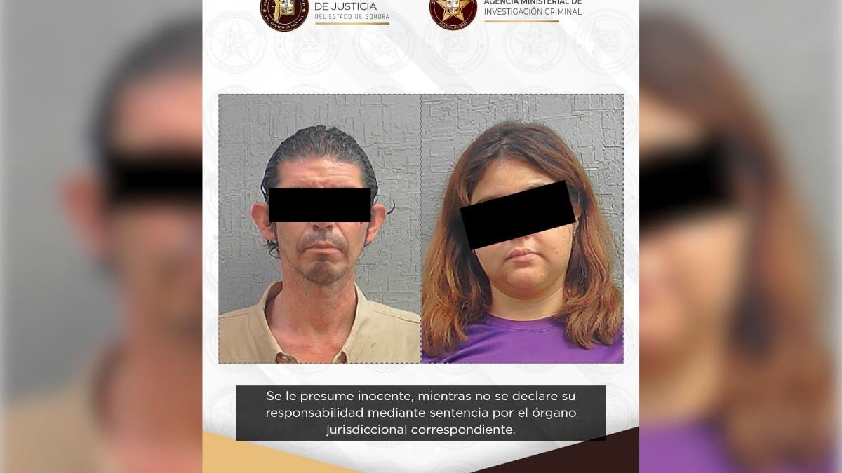 Fiscalía de Sonora formula imputación contra Elena Alejandra “N” y Odín “N” por sustracción de dos menores en Hermosillo y juez decreta prisión preventiva
