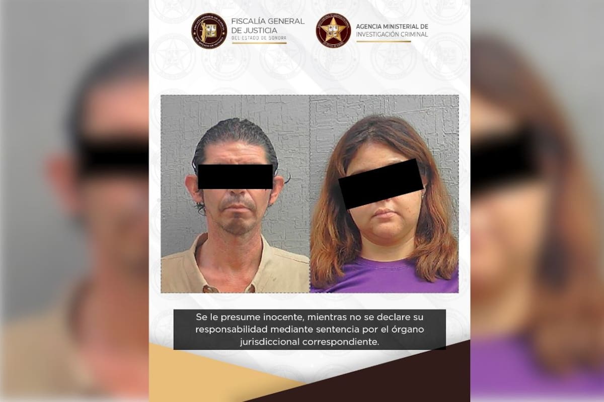 Fiscalía de Sonora formula imputación contra Elena Alejandra “N” y Odín “N” por sustracción de dos menores en Hermosillo y juez decreta prisión preventiva