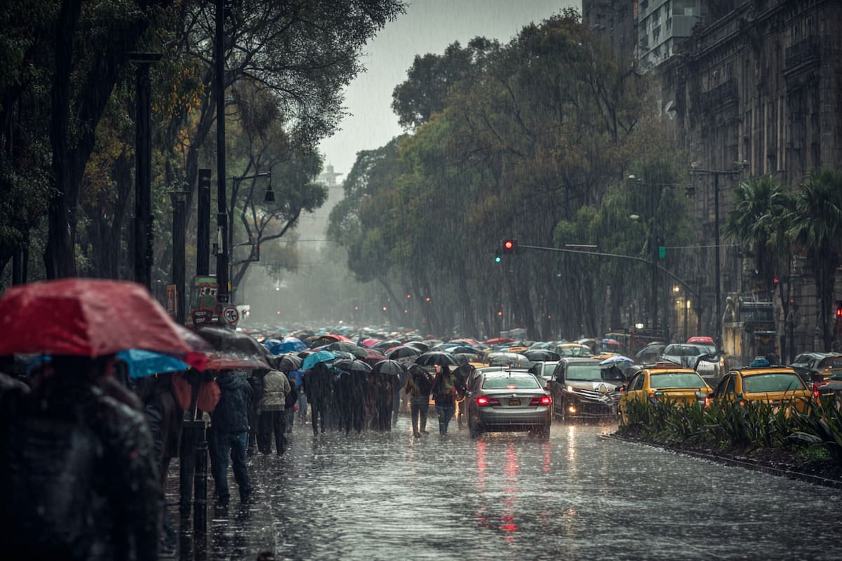 Fuertes lluvias para el martes y miércoles en estas ciudades