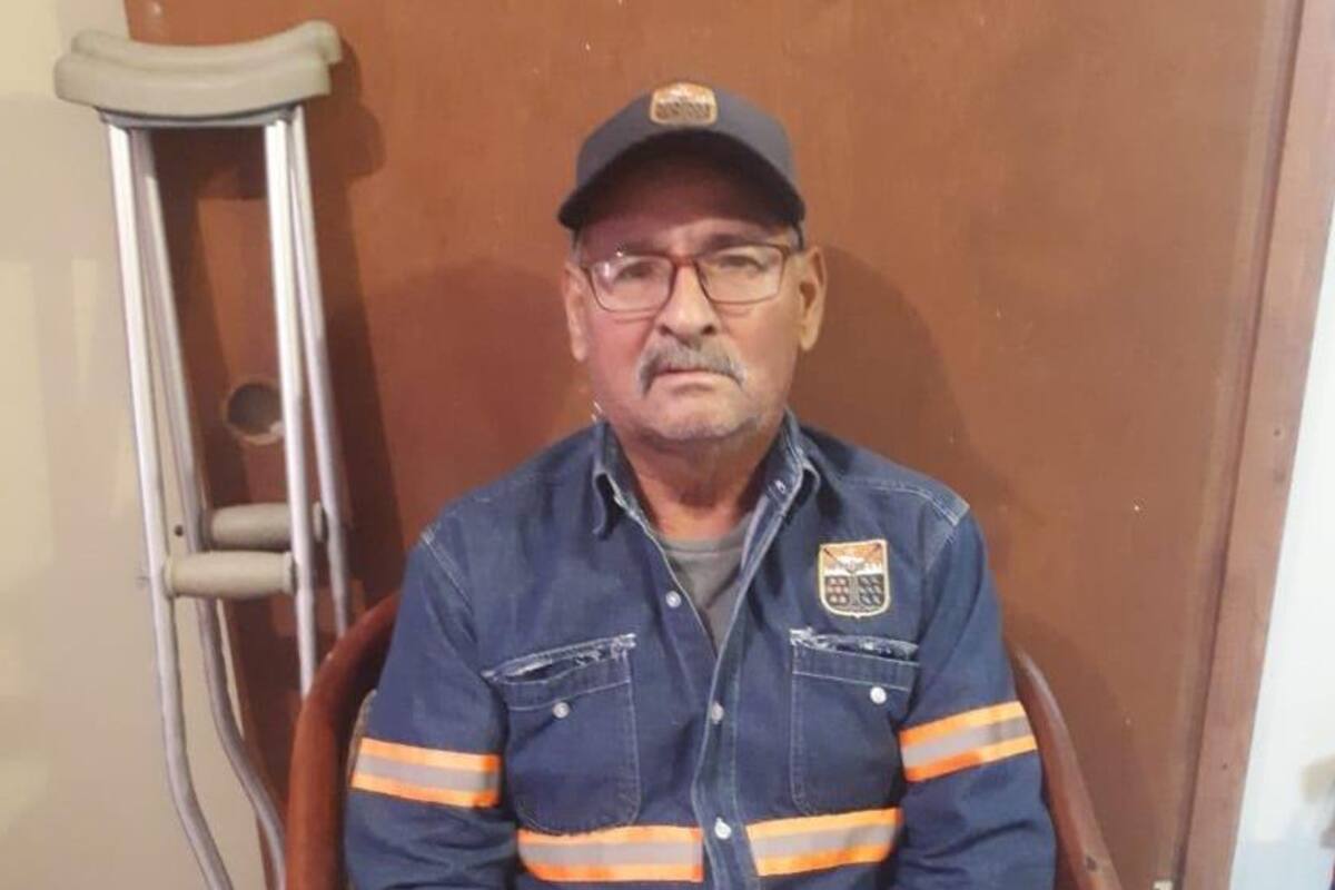 José Enrique ha sido recolector de basura por 29 años; necesita mucha ayuda