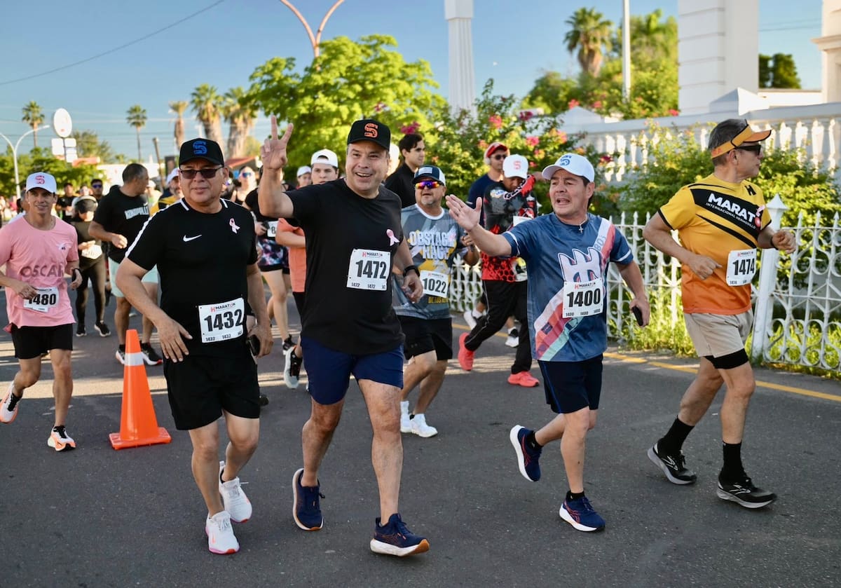 El Gobierno municipal de Hermosillo reiteró la invitación a todos los sonorenses a sumarse al Maratón Internacional de Hermosillo 2025