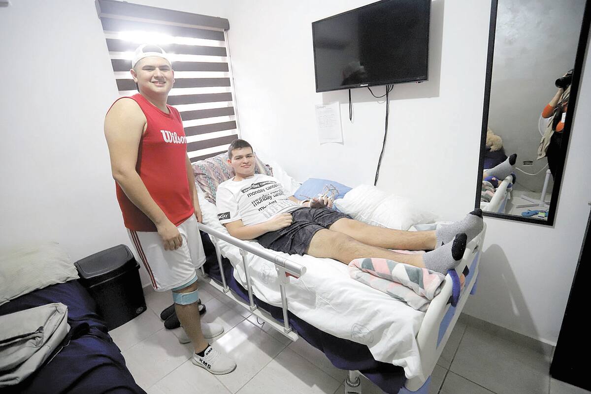 Este accidente unió más a la familia.