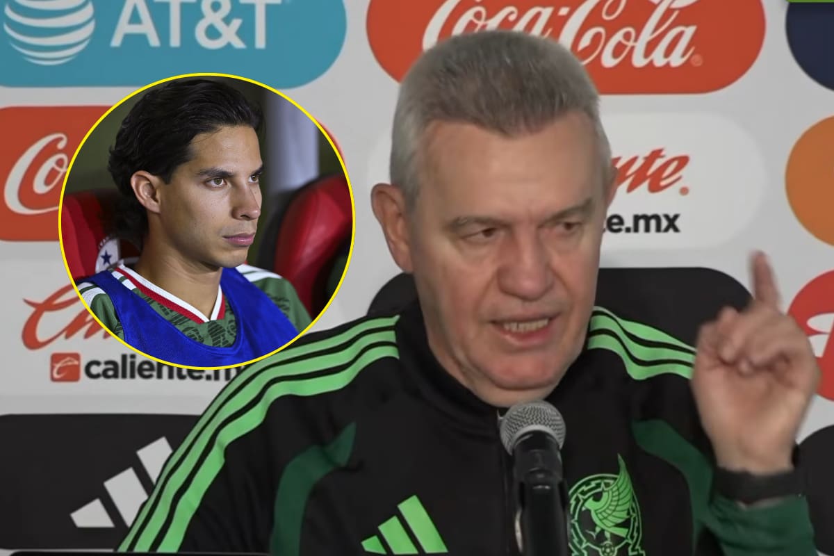 Javier Aguirre aclara que la ausencia de Diego Lainez de la Selección, no tiene que ver con tema extra cancha