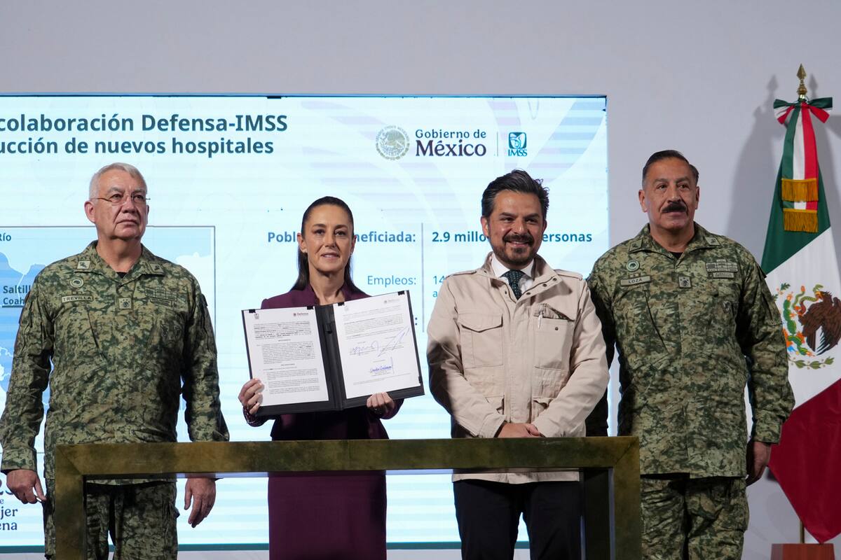IMSS y Defensa construirán siete hospitales para beneficiar a casi tres millones de personas: reducirán traslados y mejorarán la cobertura médica