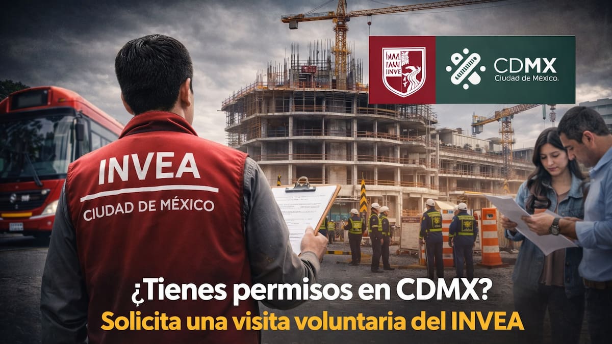 INVEA confirma visitas de verificación en CDMX: así puedes solicitar una revisión voluntaria para validar licencias y evitar sanciones en desarrollo urbano y transporte