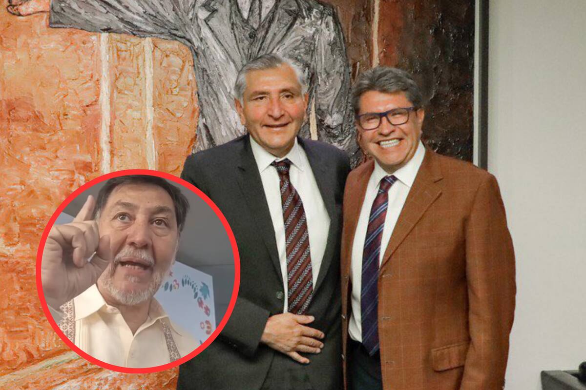 Noroña busca reconciliación entre Monreal y Adán Augusto: “Recorte al Senado, rudeza innecesaria”, dice
