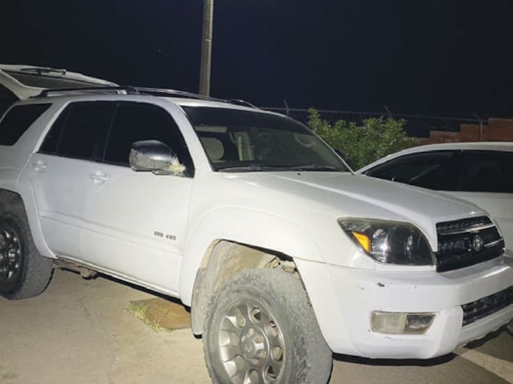 Asegura PESP vehículos robados, arma y droga en operativos en Nogales