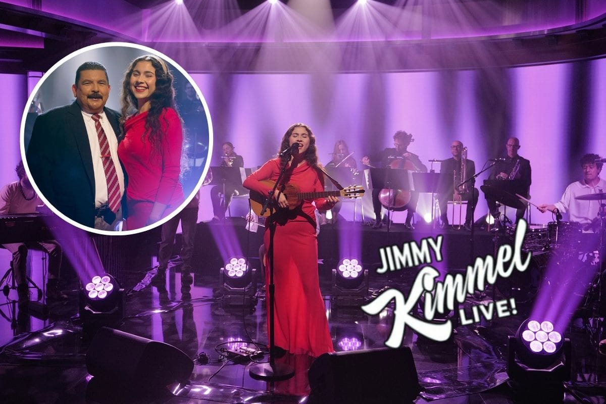 Silvana Estrada brilla en el show “Jimmy Kimmel Live!” con su tema “Dime” junto a la Filarmónica de Los Ángeles