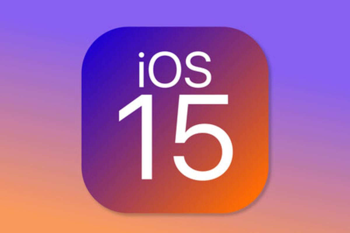 Apple cuenta con sistema operativo iOS 15