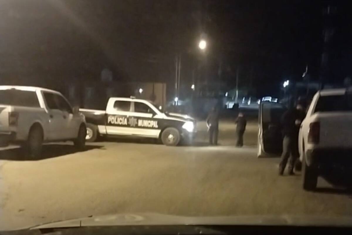 Balean a pareja en Fraccionamiento Montemar