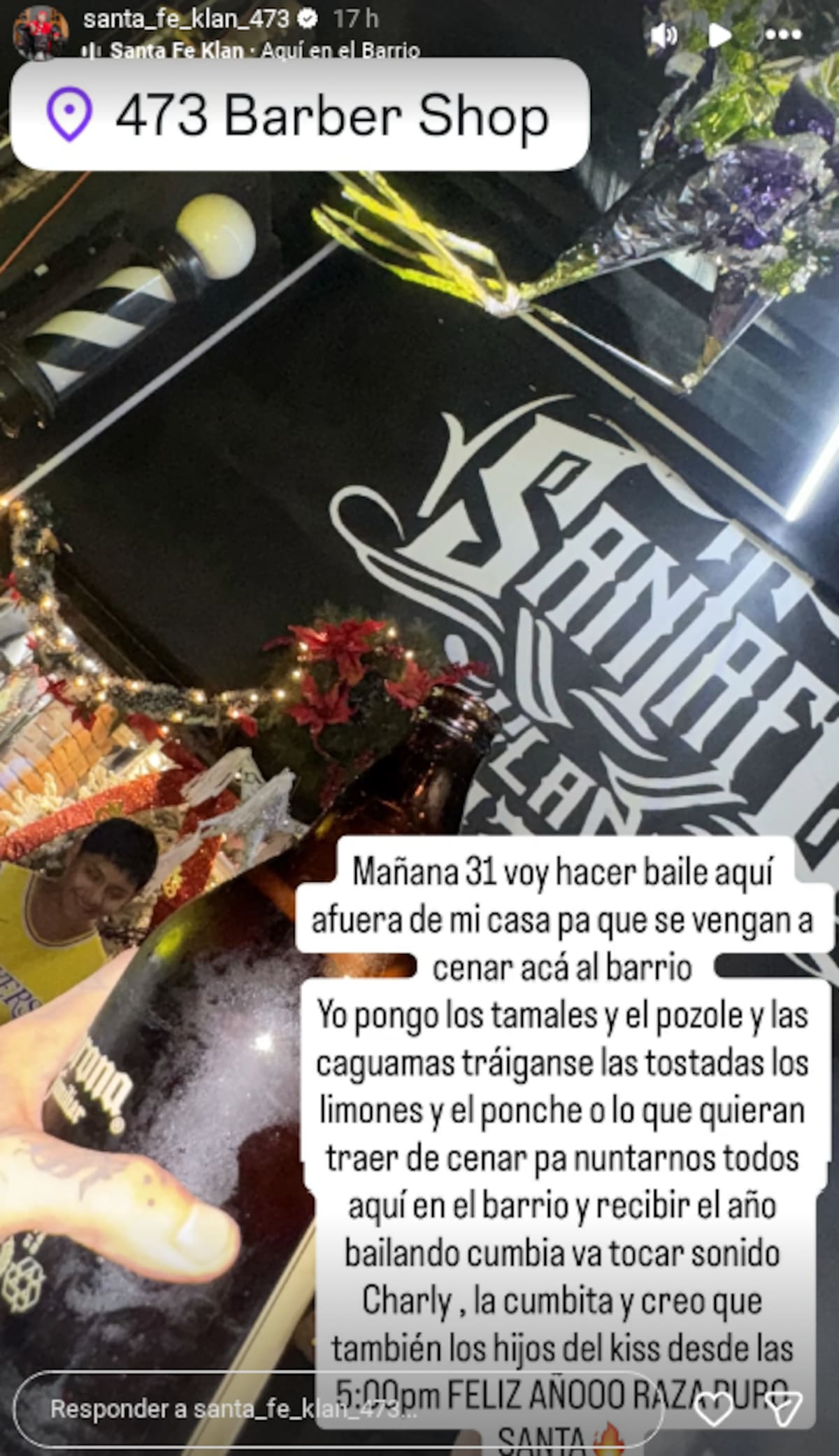 Santa Fe Klan anuncia megafiesta gratuita en Guanajuato para recibir el 2026 | Captura de pantalla