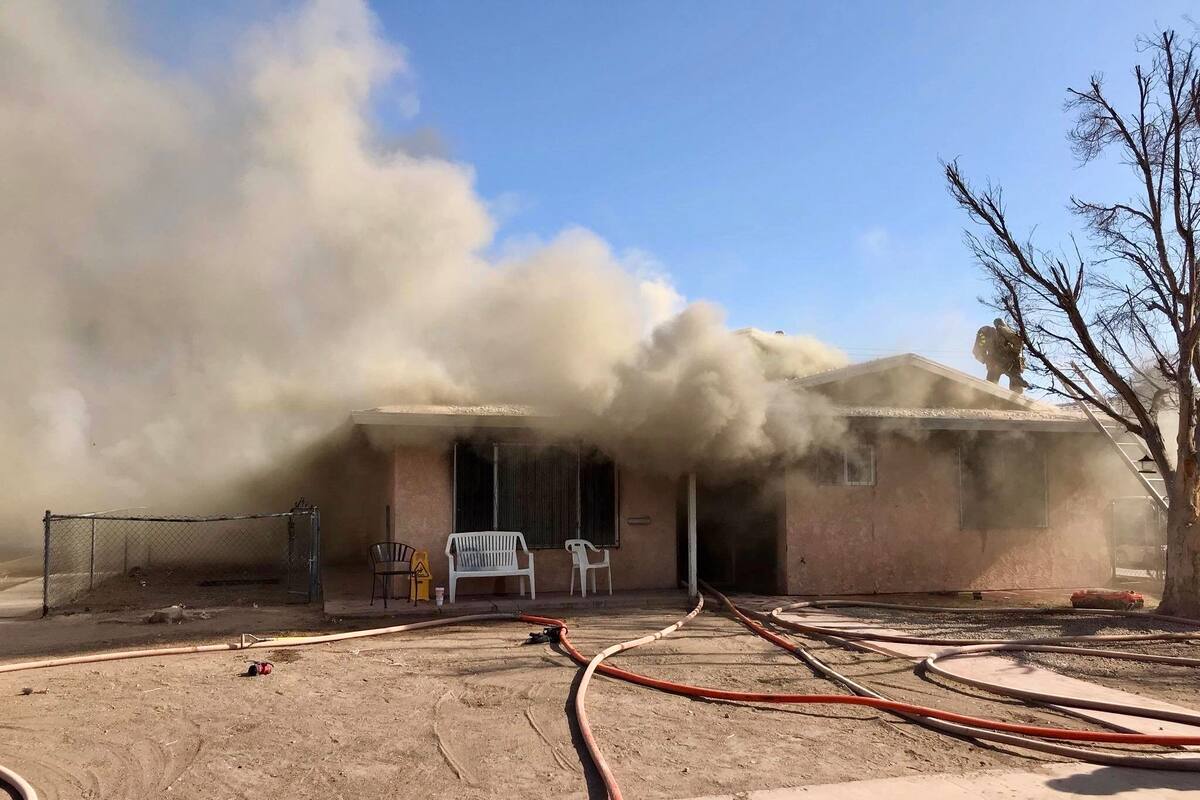 Arde una vivienda en El Centro