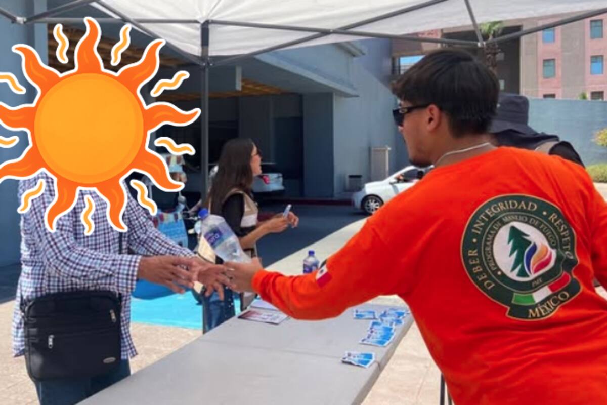 Reparten agua y suero en Hermosillo para evitar golpes de calor: más de 83,000 litros entregados en 44 municipios