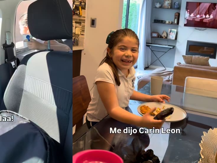 Niña saluda a Carín León en el tráfico y no dudó en seguir el consejo que le dio