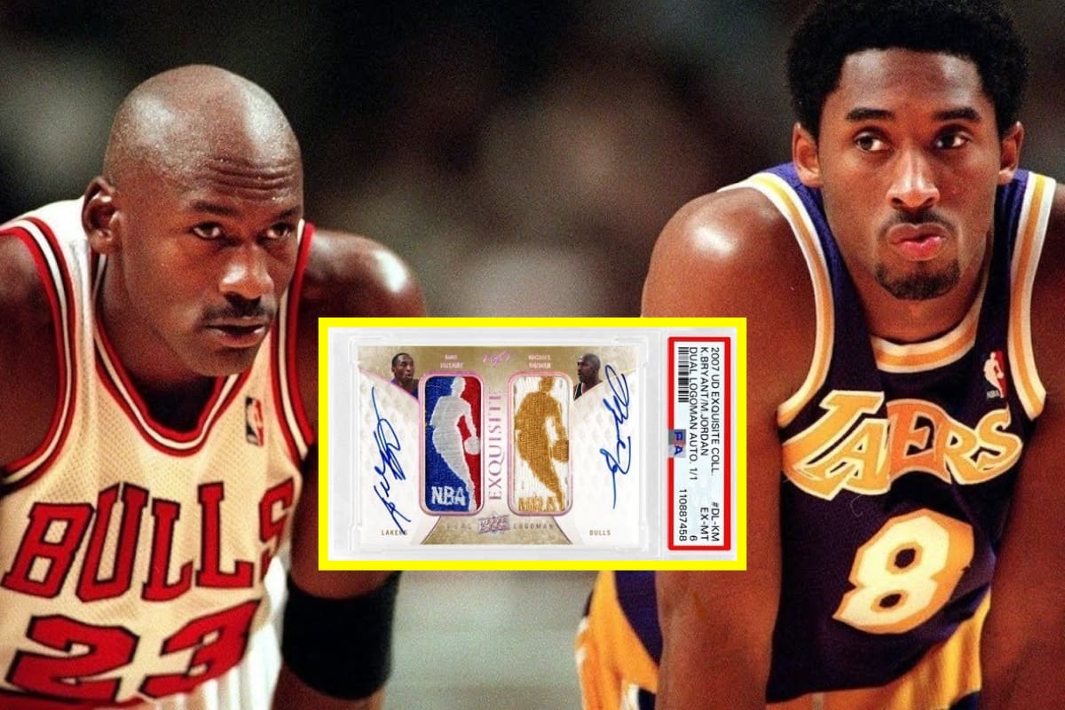 ¿Cuánto costará una tarjeta firmada por Michael Jordan y Kobe Bryant?