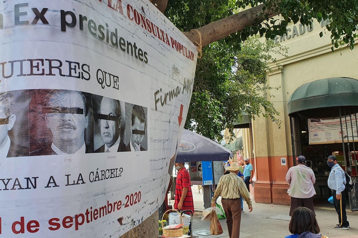 INE explica procedimiento de consulta popular que permitiría enjuiciar a ex presidentes de México
