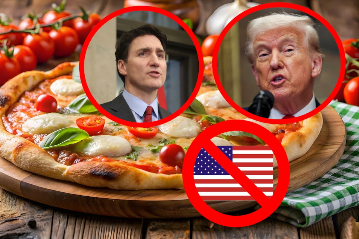 Pizzería de Canadá deja de usar ingredientes de EU en protesta por aranceles de Trump