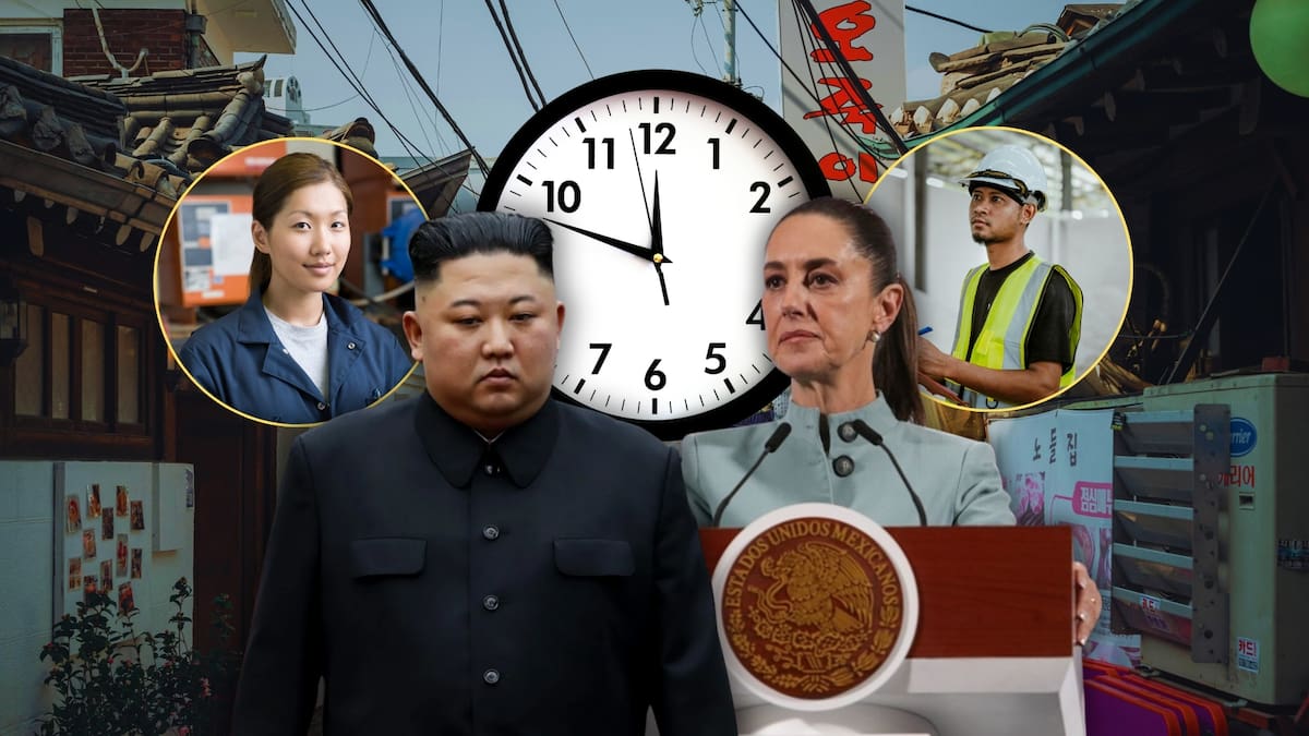 Mientras los mexicanos buscan una jornada laboral de 40 horas, en Corea del Norte la ley solo obliga a trabajar 32 de lunes a jueves, aunque en la práctica la situación en muy distinta