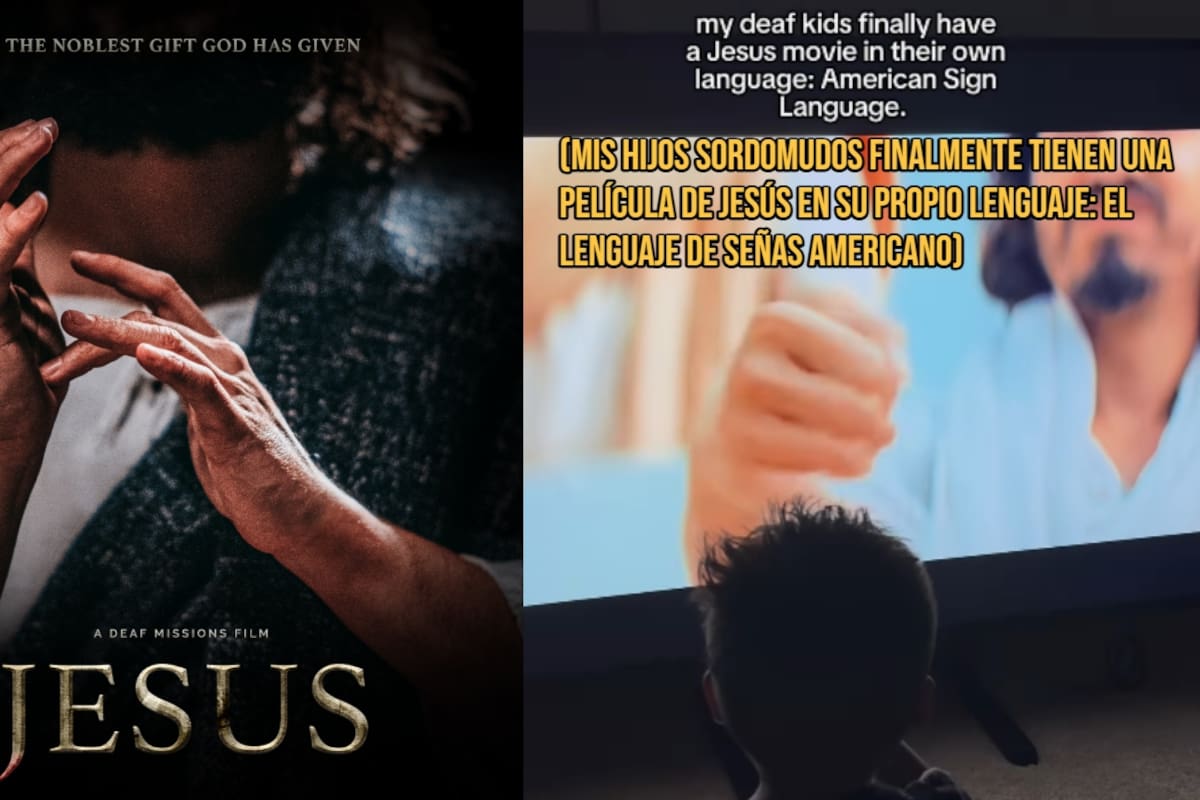 La historia de Jesús ahora puede disfrutarse en lenguaje de señas en Amazon Prime