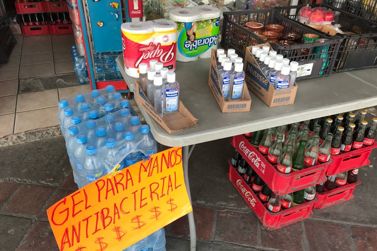 Abarroteros los más afectados por compras de pánico