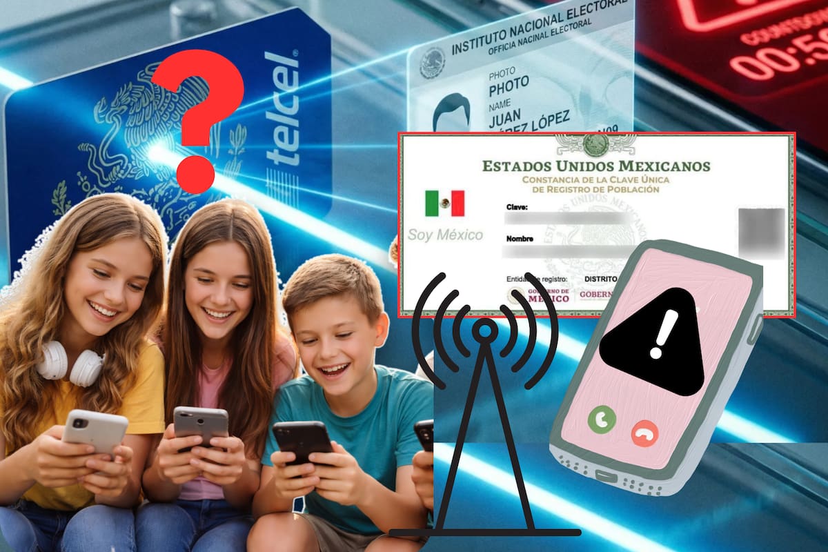 Con el nuevo registro de celulares cada línea deberá asociarse a una persona física, pero ¿cómo es este proceso para los números utilizados por menores de edad?