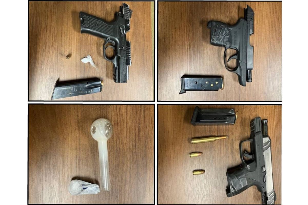 Dos hombres armados y con droga, arrestados en Winterhaven