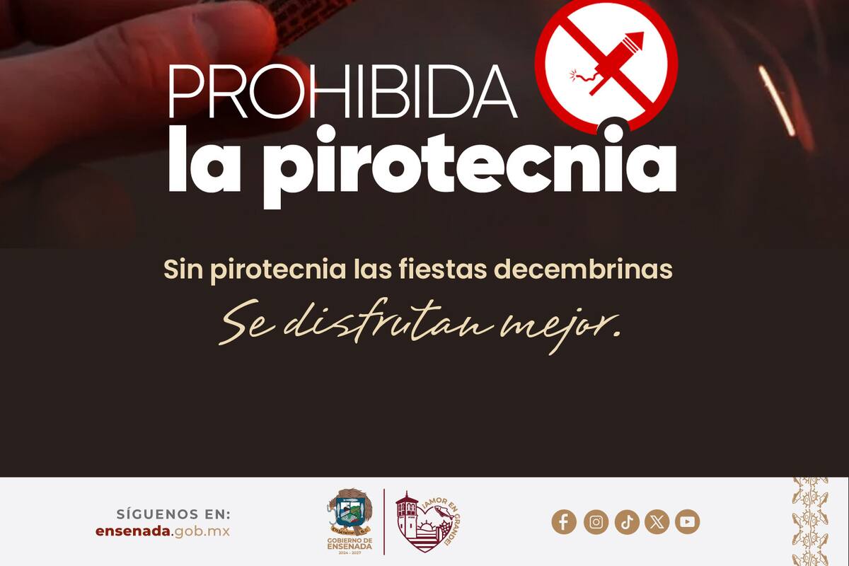 Exhorta alcaldesa Claudia Agatón a la población a no utilizar pirotecnia durante festejos navideños