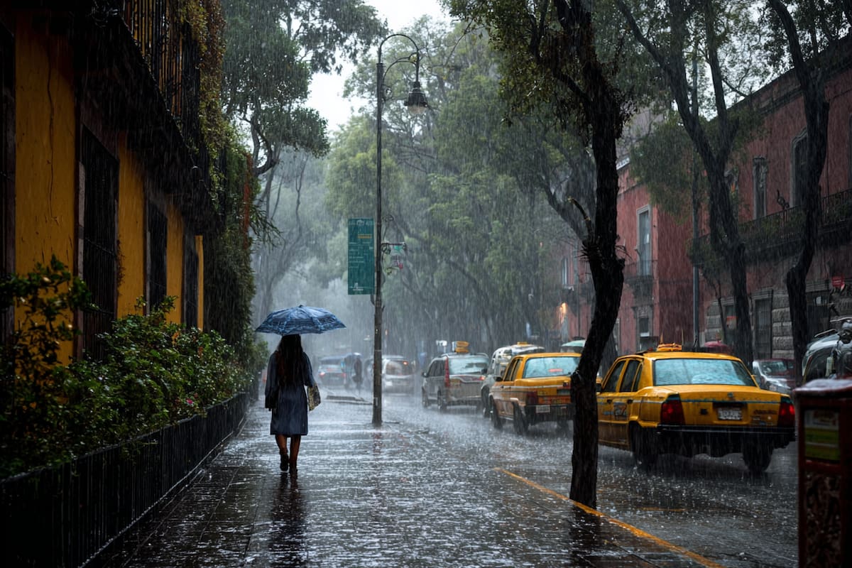 Fuertes lluvias para mañana lunes en estas ciudades
