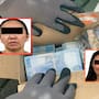 Detienen a dos mujeres con 1 millón 56 mil pesos ocultos en una caja de galletas en Nuevo León