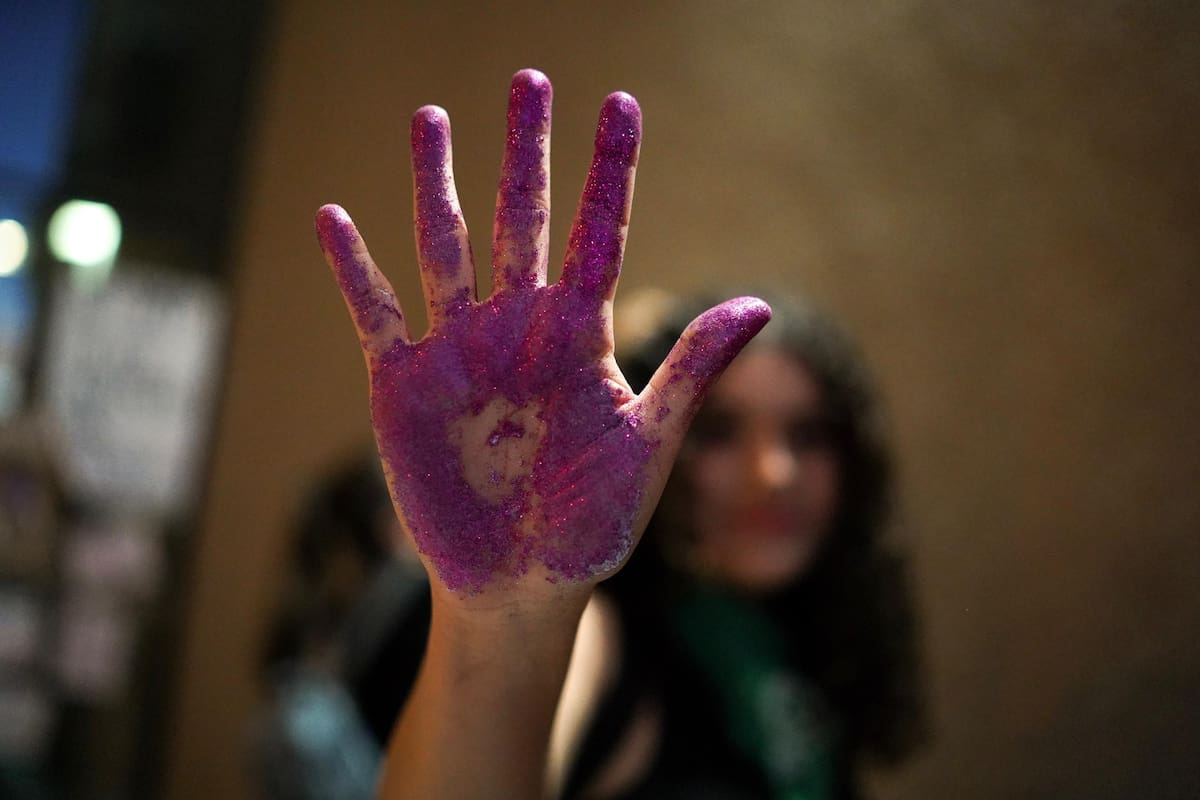 MUJER, MARCHA, MANIFESTACION, FEMINICIDIO