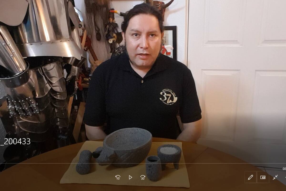 Transmitirá Cecut videocharla sobre cómo conservar el molcajete doméstico