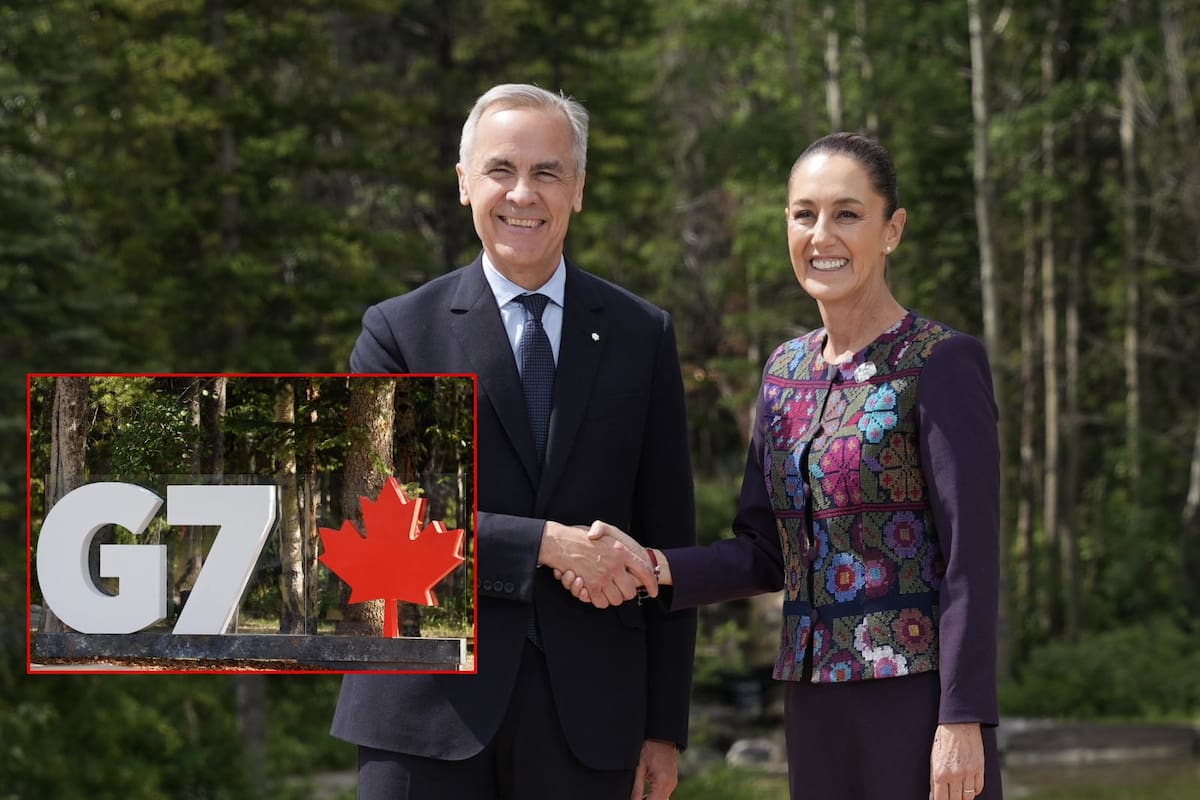 Sheinbaum participa en el G7 pese al fallido encuentro con Trump