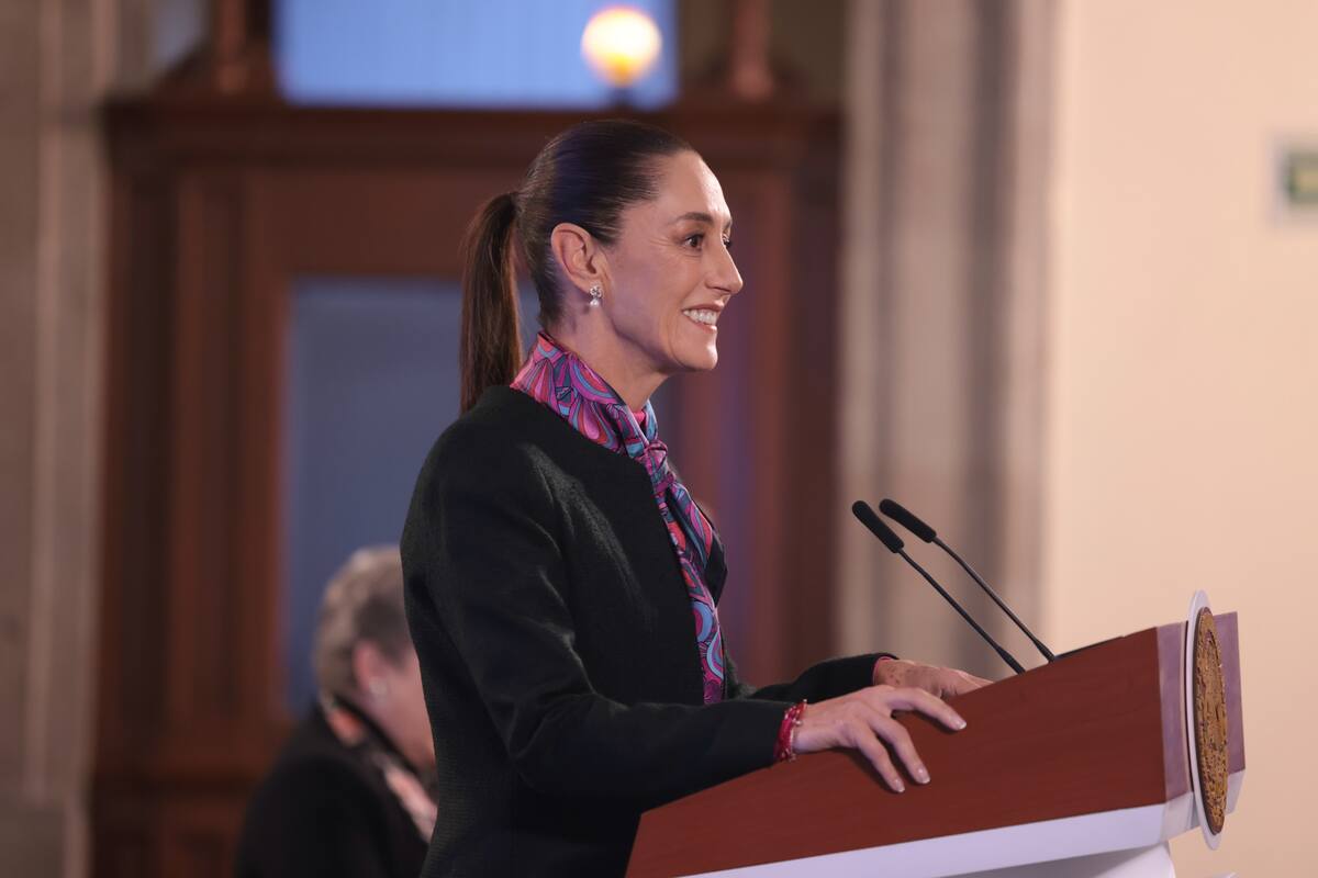 Claudia Sheinbaum Pardo. | Crédito: Presidencia