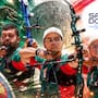 México gana oro en tiro con arco varonil tras una final con revisiones y marcador de 6-2 ante Colombia
