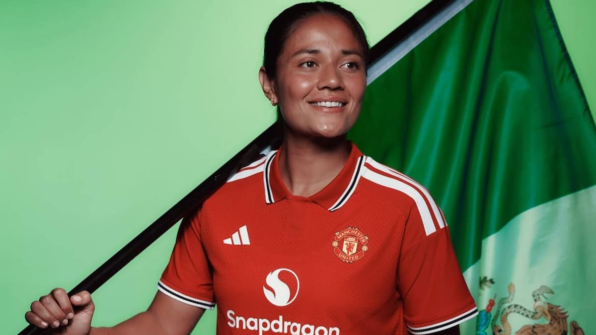La mexicana Rebeca Bernal fue presentada por el Manchester United Femenil. (Foto: IG @manutdwomen)
