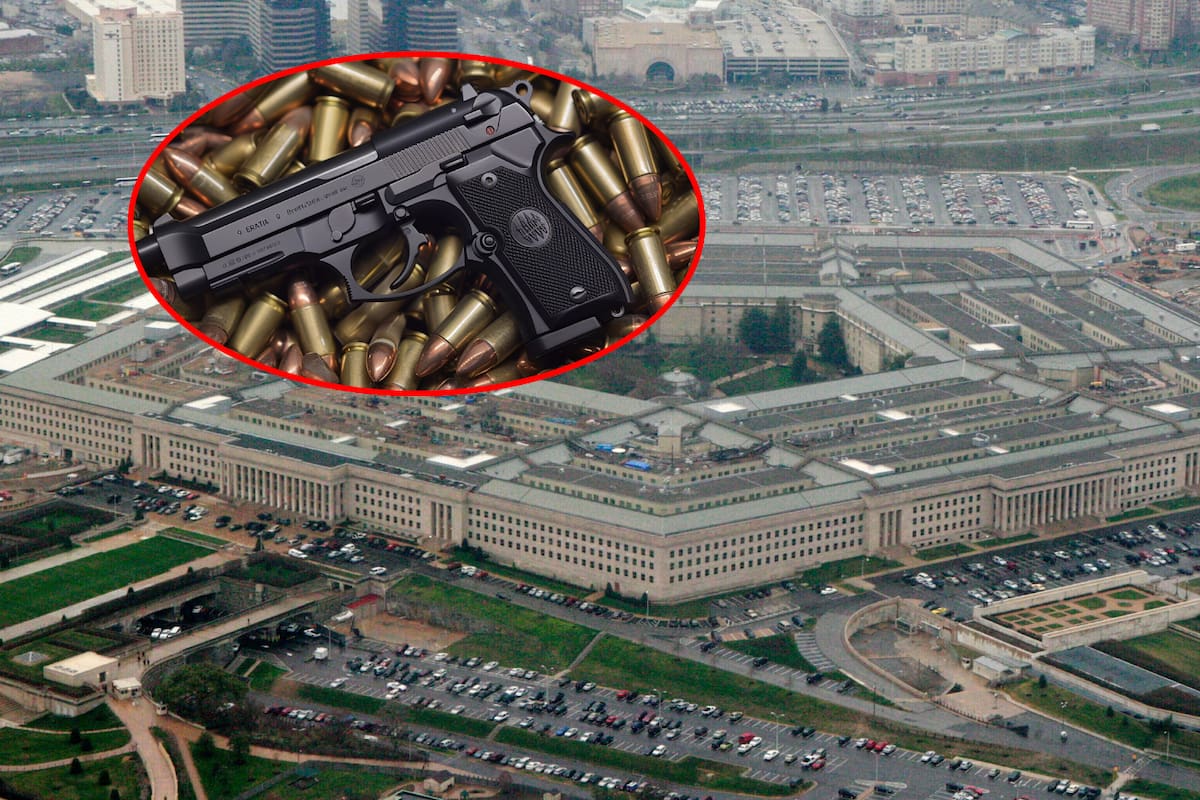 EEUU autorizó que militares fuera de servicio porten armas en el Pentágono asegurando que “refuerza su seguridad personal”
