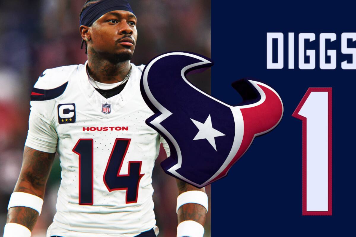 NFL: ¡Confirmado! Stefon Diggs elige el número 1 con los Houston Texans