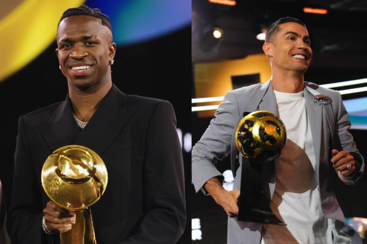 Vinicius Jr. gana el premio al mejor jugador del mundo del 2024 en los Globe Soccer: Todos sus ganadores