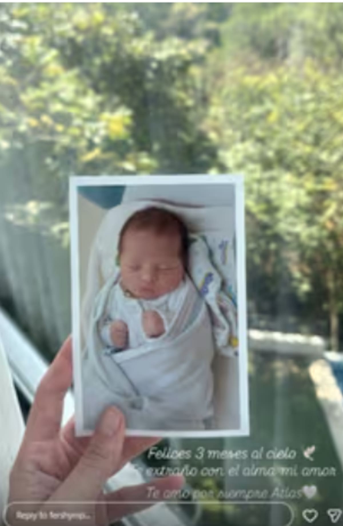 Fer Moreno recuerda a su hijo Atlas a tres meses de su nacimiento: este es el regalo que no pudo entregar | Instagram @fershymp