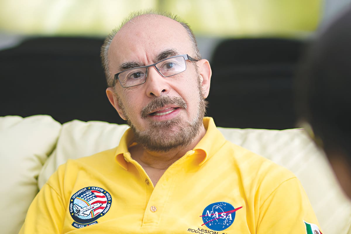 “Tenemos la agencia espacial más pobre del planeta” Dr. Rodolfo Neri, astronauta mexicano